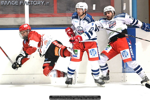 2023-01-25 Hockey Como-Valpellice Bulldogs 0989 Pavlo Kobikov